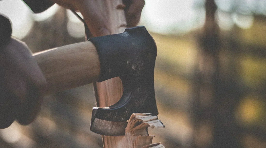 How to sharpen an axe