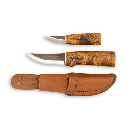 Hunting and Grandmother knife dark, combo sheath