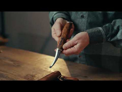 Buköppnare rundad spets, silverbeslag